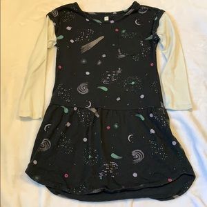 TEA Solar System Long Sleeve Dress